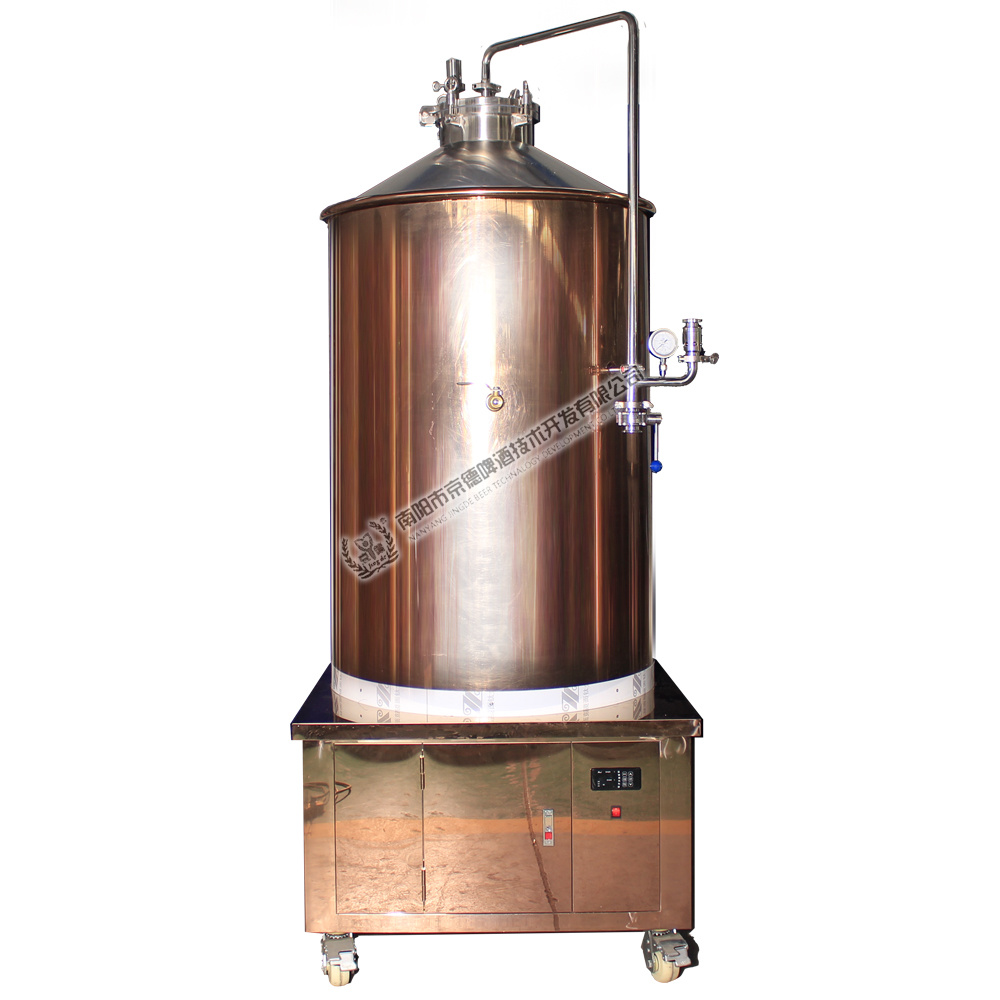 Tanque de fermentación de oro rosa de 500 litros