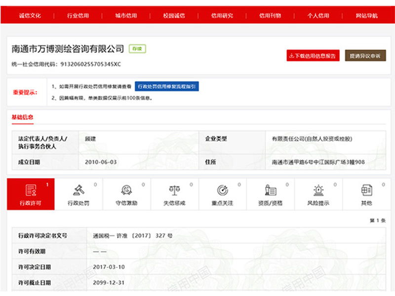 信用相關(guān)材料