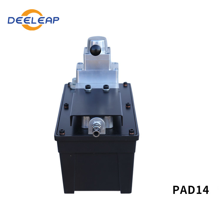 Single-speed double-acting pneumatic hydraulic pump