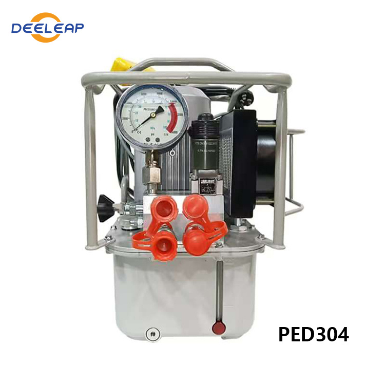 Hydraulic torque wrench pump -three stage electric hydraulic pump PED304