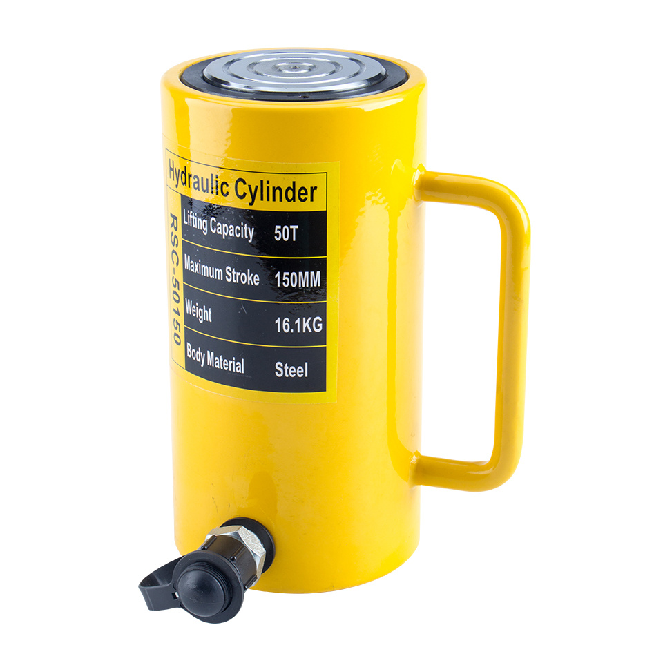 Extended-length jack50Textended-length hydraulic cylinder for split-type jack