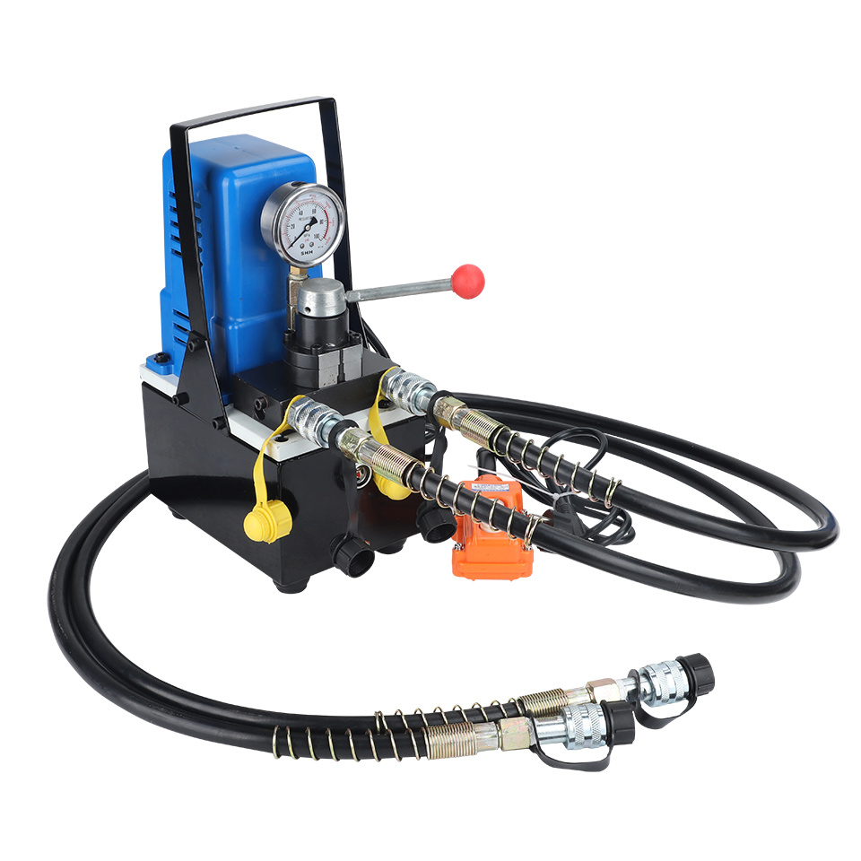 GYB-63DRechargeable Hydraulic Pump, Dual Circuit Mini Pump, and Portable Plug-in High-Pressure Pump