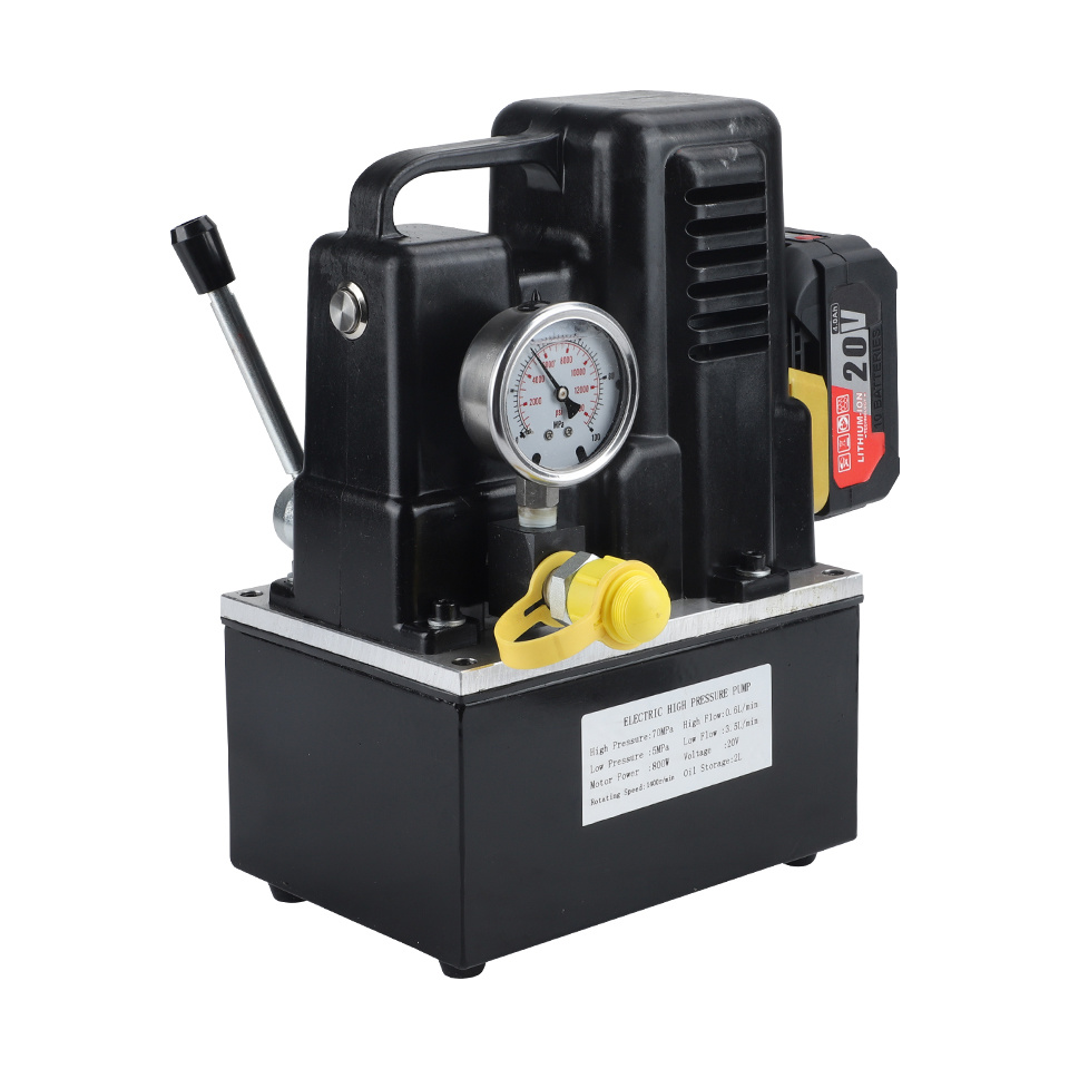 GYB-63DRechargeable Hydraulic Electric Pump, Mini Type with Manual Switch Oil Pump