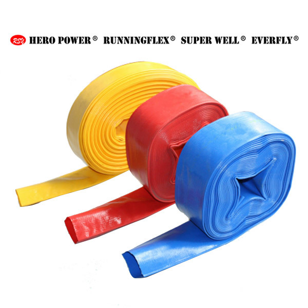 layflat irrigation hose of  material drop