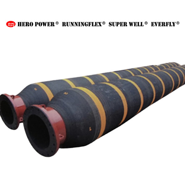 Floating Dredge Hose/Mangueira de dragagem flutuante: Mainline Submarine Delivery Hose/Reducing Floating Hose