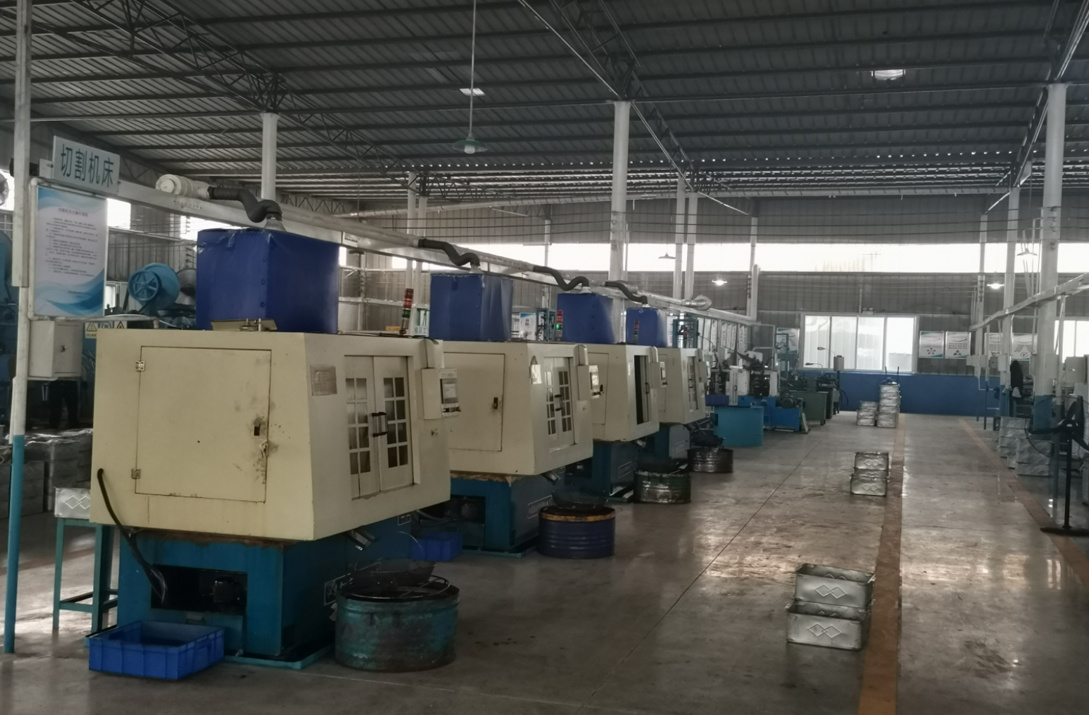 Cut the length of the processing area Cut the length of the processing area