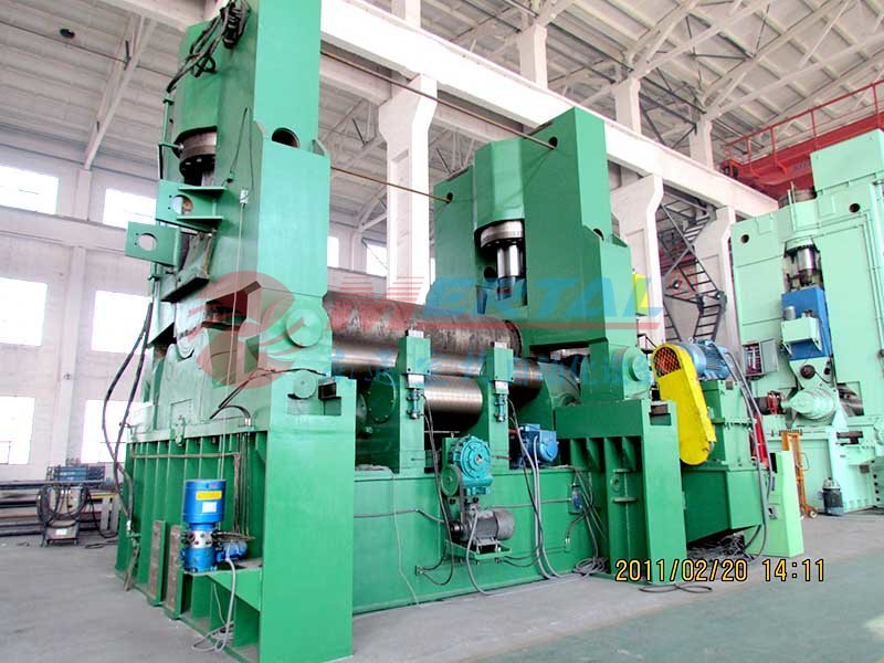 The Motion Form of CNC Plate Rolling Machine