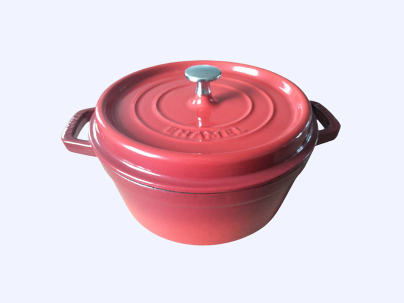 Enamel cast iron dutch oven 22cm