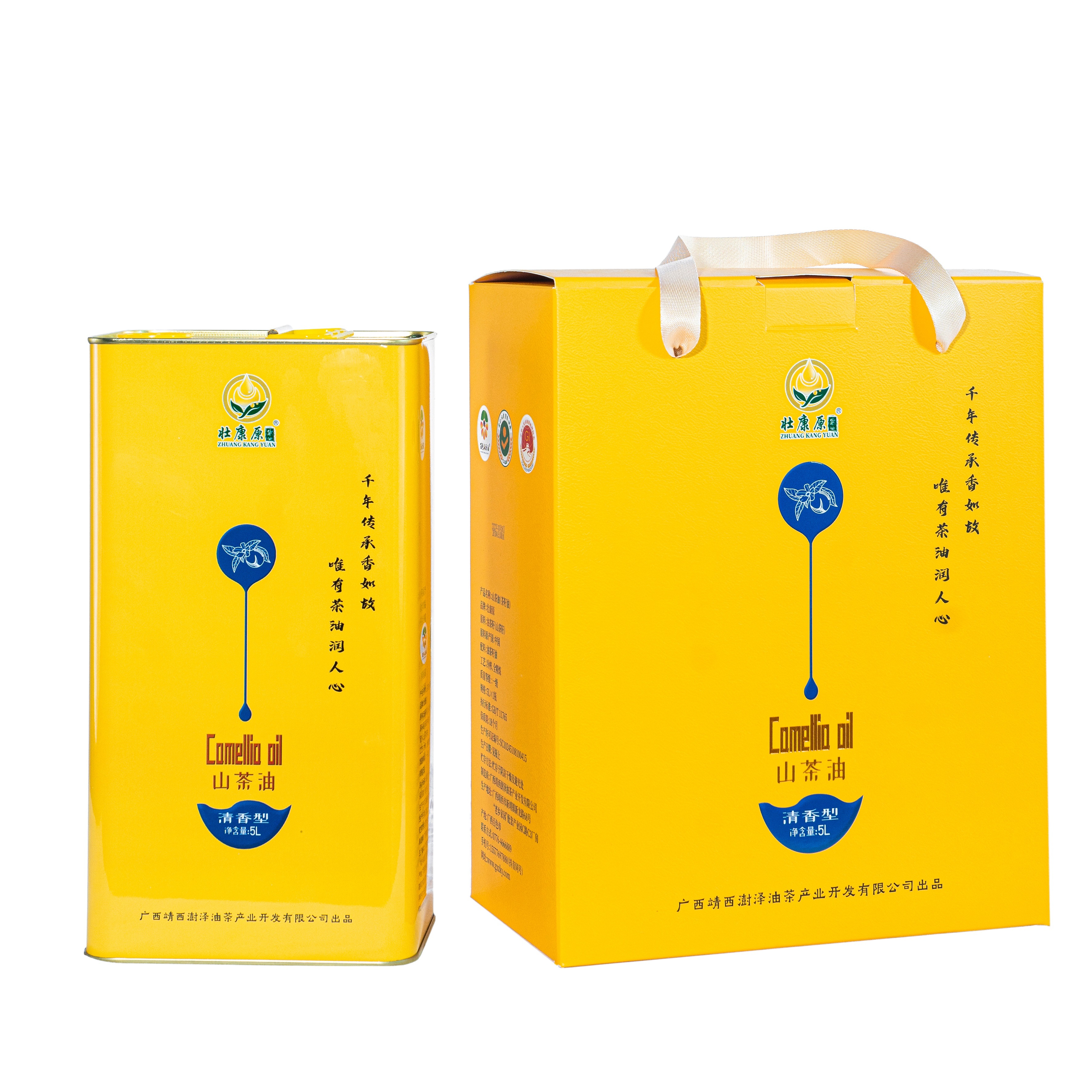 壯康原山茶油 清香型 5L