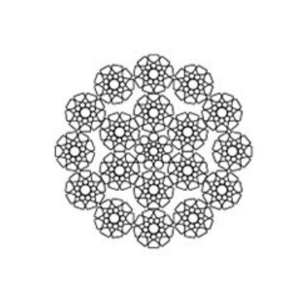 Compacted Strand Steel Wire Rope