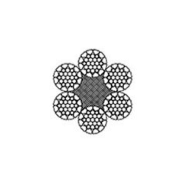 Compacted Strand Steel Wire Rope
