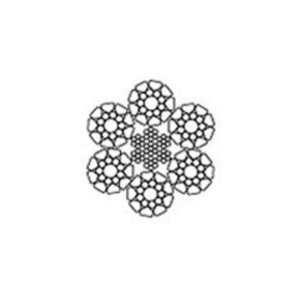 Compacted Strand Steel Wire Rope