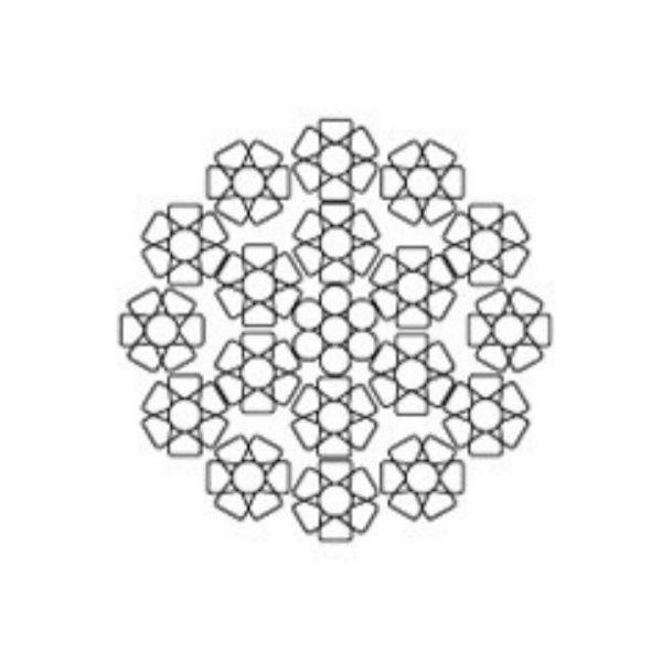Compacted Strand Steel Wire Rope