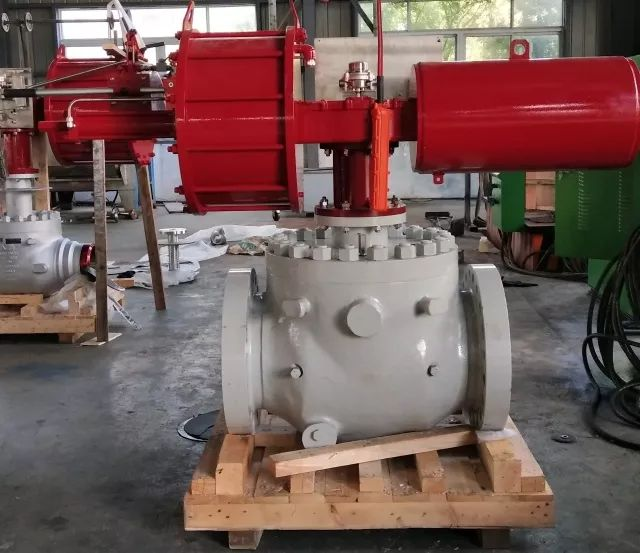 Zhejiang Zhoushan Project pneumatic valve assembly Test effort officially started