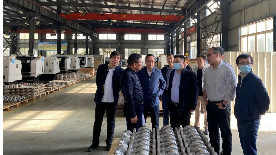 Leaders from School of Materials Science and Engineering of Wuhan University of Technology visited Hubei Taihe Petrochemical