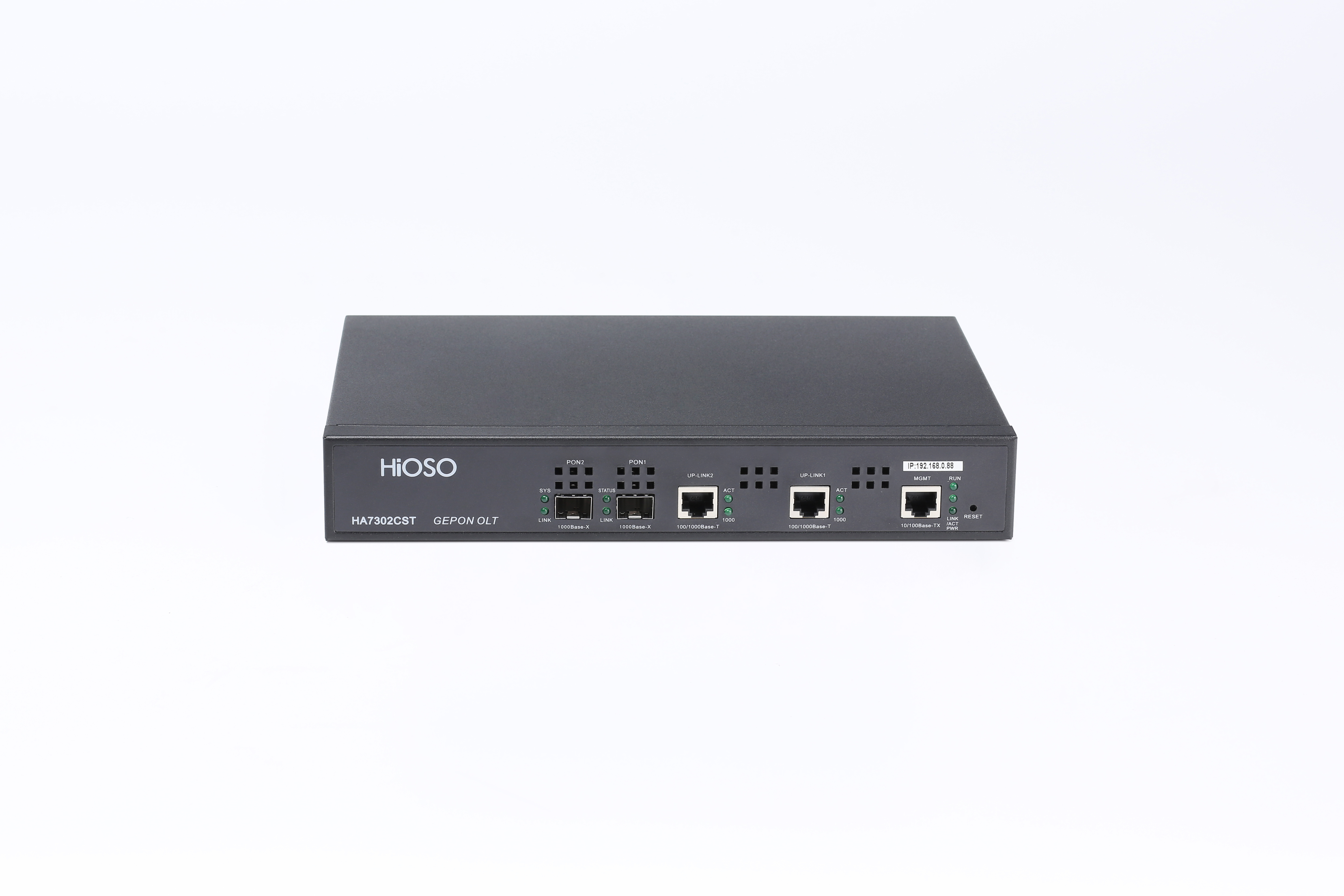 HA7302CST HiOSO olt 2 pon mini fiber olt supply ONU 2 ports EPON-HiOSO ...