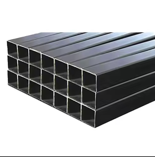National standard galvanized square pipes, with smooth surfaces, high compressive strength and anti-deformation properties, suitable for curtain walls and mechanical supports