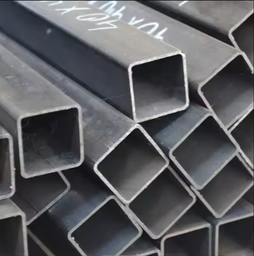 Hot-dip galvanized square pipes, made of Q235 material, anti-rust and corrosion-resistant, steel pipes for building structures