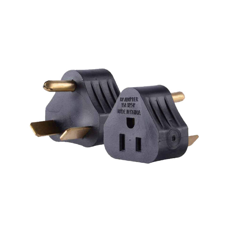 30A Male to 15A Female RV Power Adapter Triangle