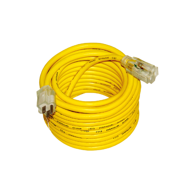 3 Conductor SJTW Outdoor Extension Cord-Visible Connector,Lighted End 3 Conductor SJTW Outdoor Extension Cord-Visible Connector,Lighted End