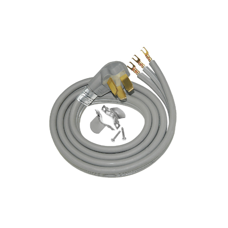 3Pole,3 Wire SRDT 50A Range Cords-Spade Ends