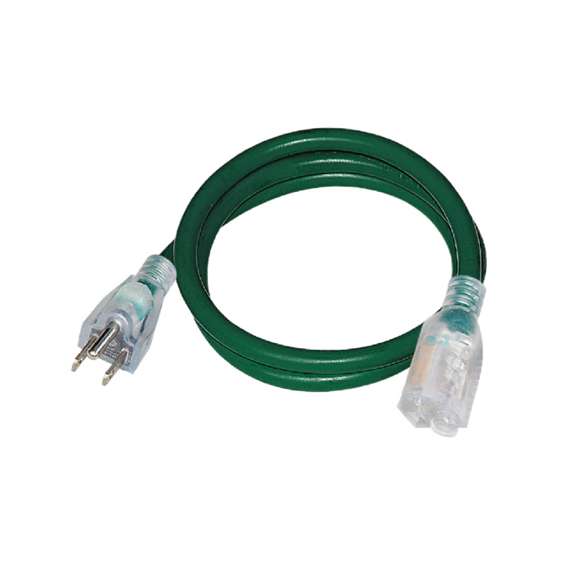 3 Conductor SJTW Outdoor Extension Cord-Visible Connector,Lighted End 3 Conductor SJTW Outdoor Extension Cord-Visible Connector,Lighted End