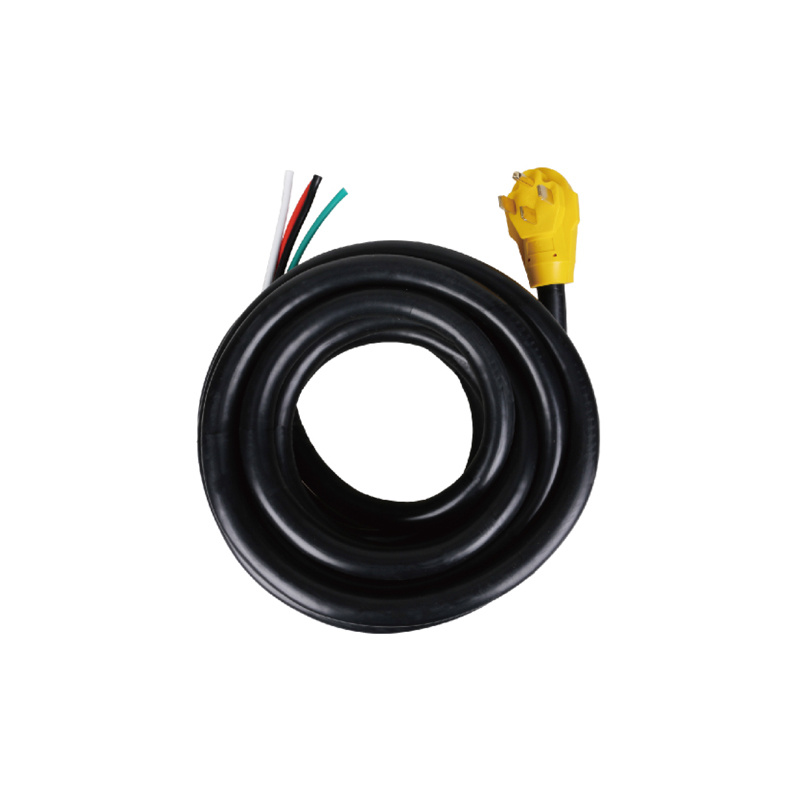 50A,4 Wire RV Cord With Loose End