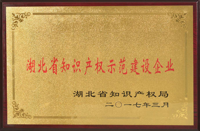 湖北省知识产权示范建设企业