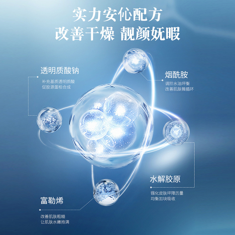美容院專用護膚套裝寡肽8萬活性凍干粉套盒補水保濕修護敏感肌膚