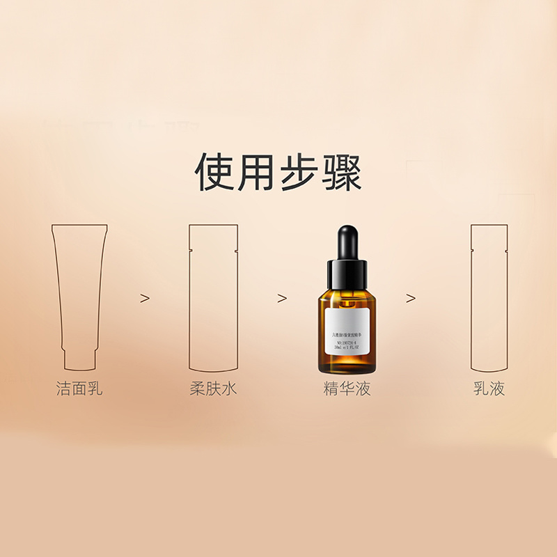 爆品代加工OEM精華液補水套盒 美容院精品套盒