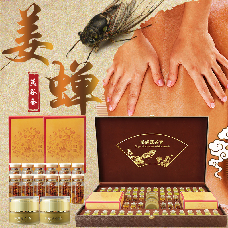 姜蟬蒸骨套 舒緩肩頸疼痛放松身體緊繃狀態