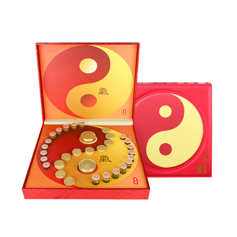 氣血暢通套發(fā)熱拉絲姜泥熱灸膏全身通用養(yǎng)生護(hù)理肩頸熱敷灸泥美容院理療套盒