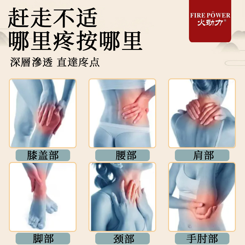 火動力草本精粹油  益母草 植物萃取精油通陽疏脈祛濕解乏美容院身體護理OEM定制