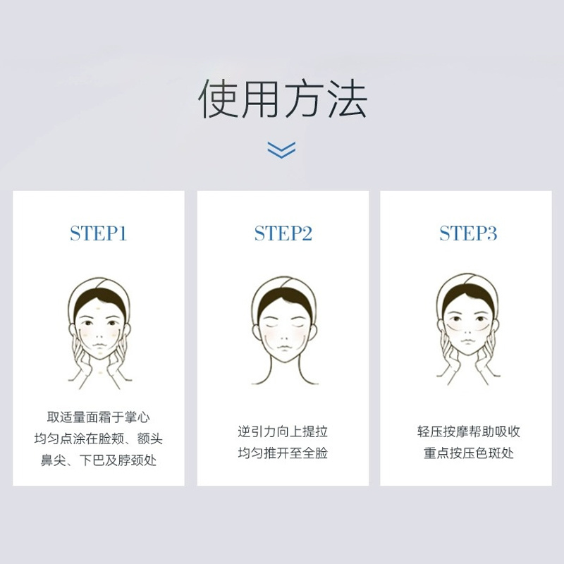 面霜乳液代加工oem美白祛斑美容院功效護(hù)膚套盒