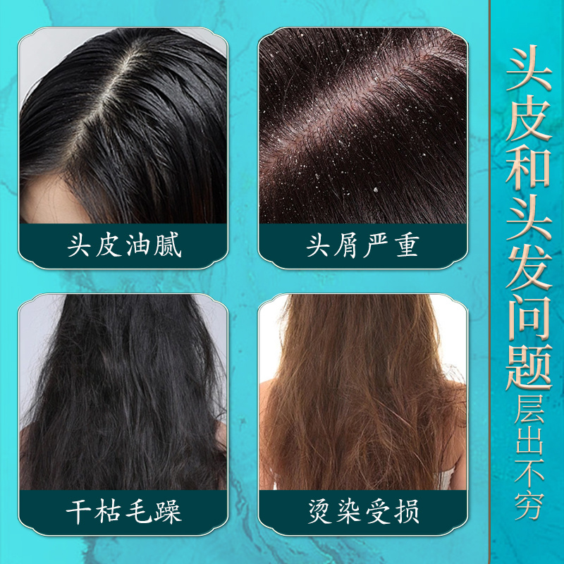 新品榮菲杜仲植物純漿洗護沐套裝控油祛痘補水保濕溫和清潔深層去屑洗發水