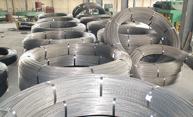 Wholesale prestressed spiral ribbed steel wire