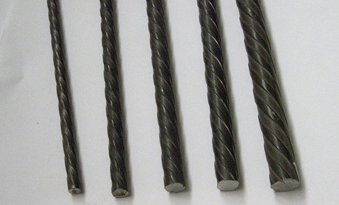 Ruisong brand prestressed spiral ribbed steel wire