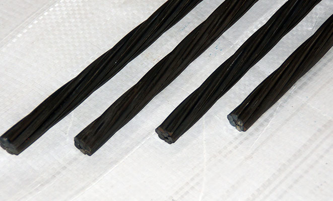 Prestressed steel strand