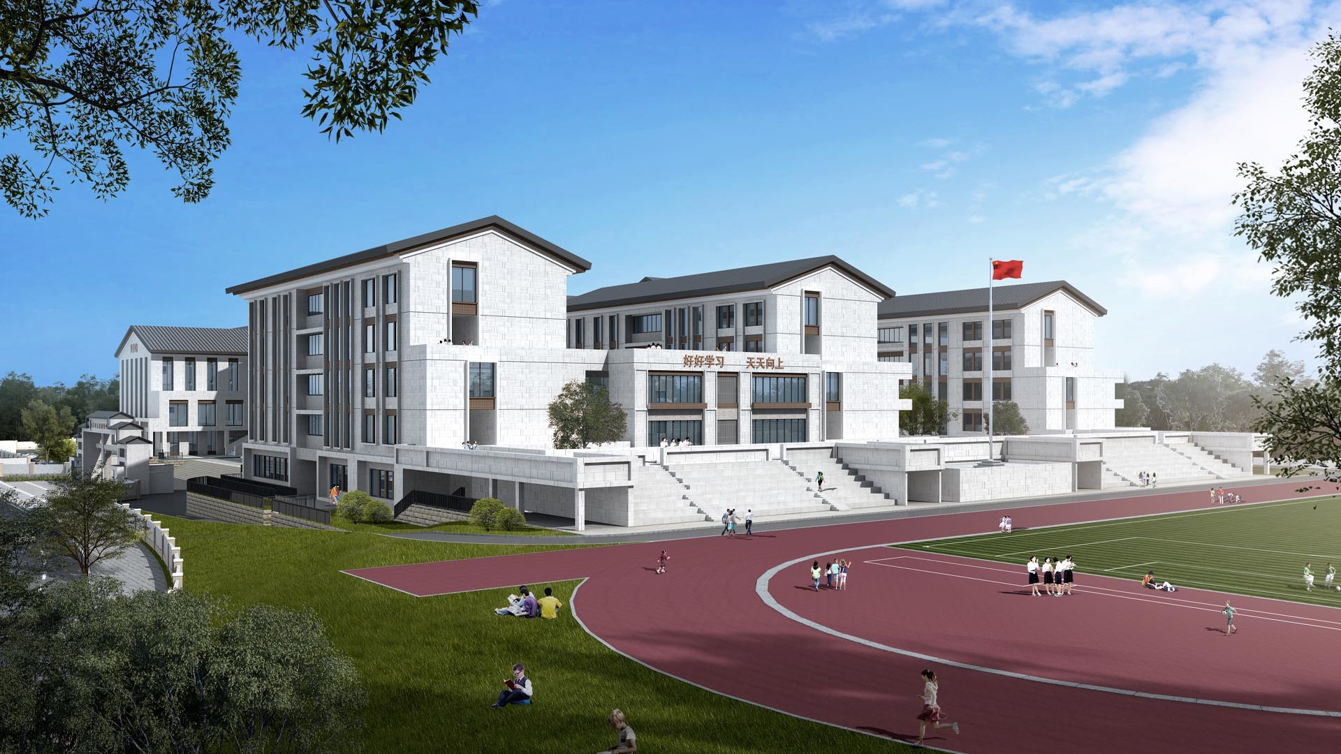 新建八步区东鹿初级中学项目