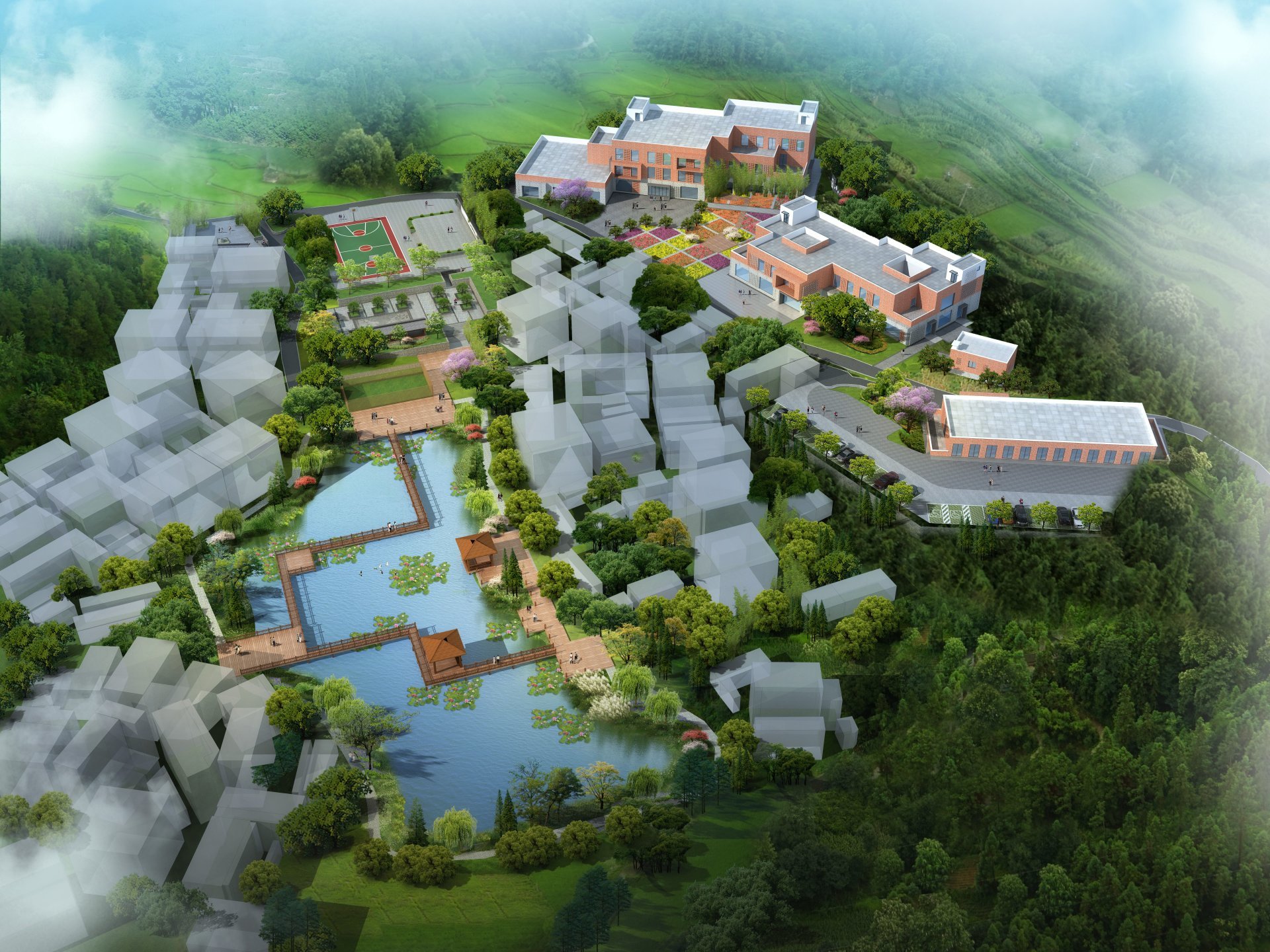 南阳镇时笋坡市级乡村振兴（生态综合）示范村项目工程总承包（EPC）
