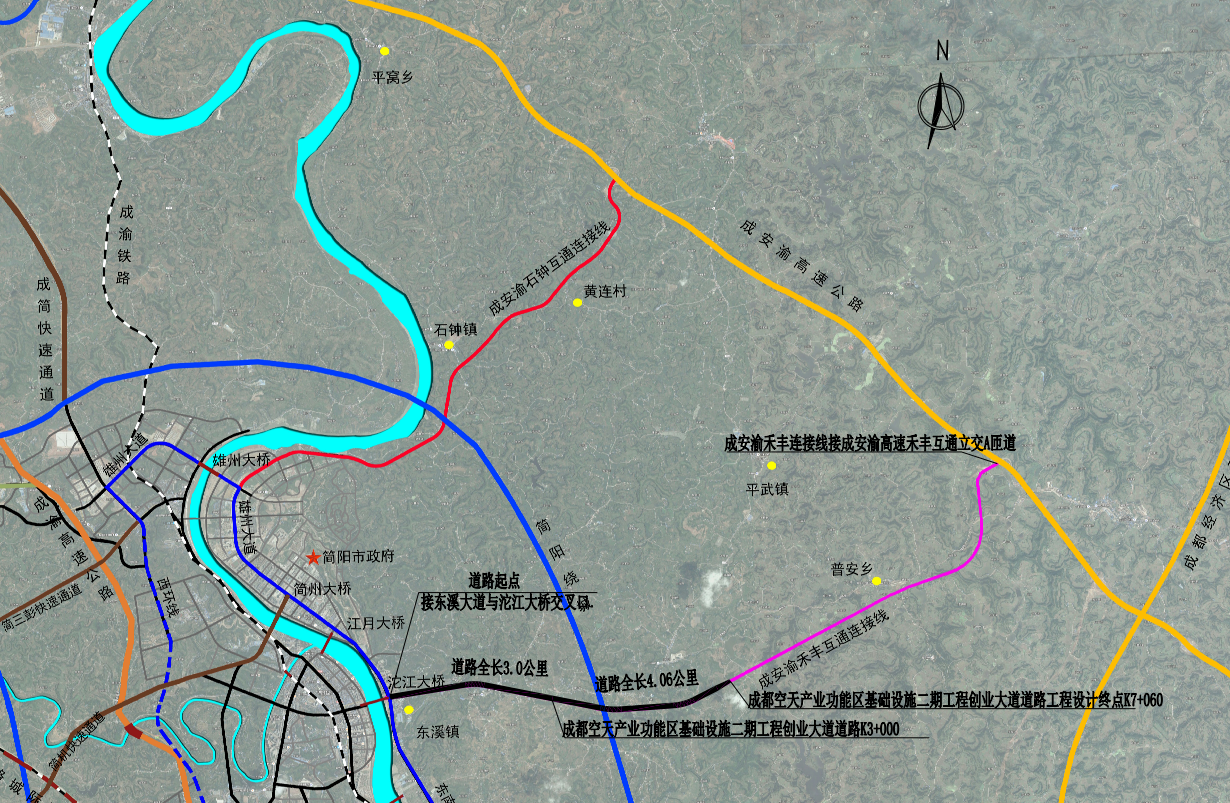 成都空天产业功能区基础设施二期工程创业大道道路项目顺利竣工验收 成都空天产业功能区基础设施二期工程创业大道道路项目顺利竣工验收