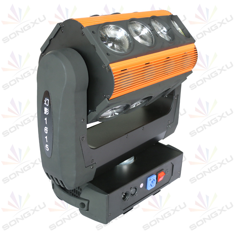 16*15W RGBW 4 IN 1 unlimited rotation LED Moving Head Light