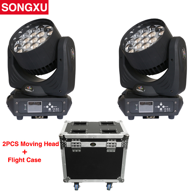 19x15W RGBW 4in1 LED Zoom Moving Head Light-Foshan Songxu Lighting 