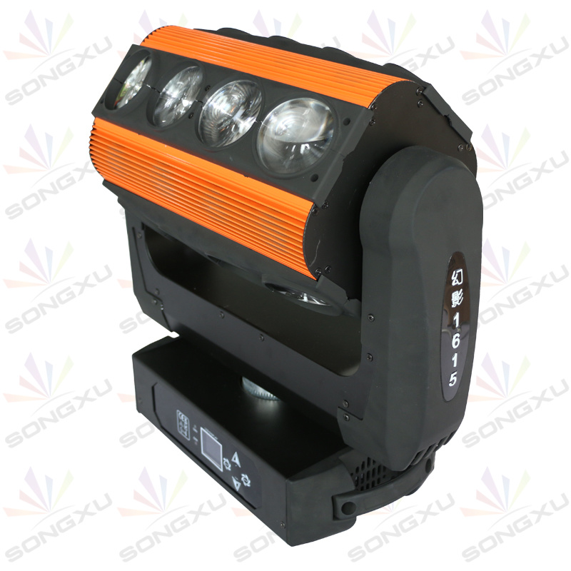 16*15W RGBW 4 IN 1 unlimited rotation LED Moving Head Light