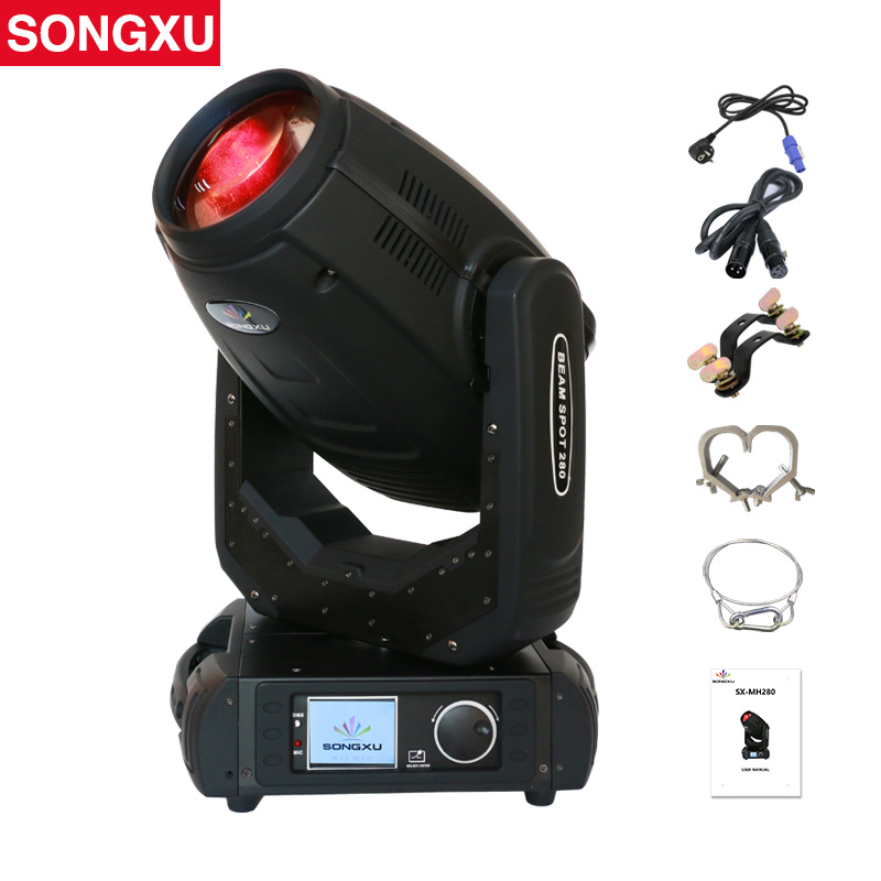 280W 10R Lyre Beam Spot Wash 3in1 Moving Head Light-Foshan Songxu 