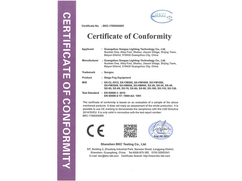 BKC-170802458CLVD Certificate