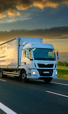 Oversize, project bulk truck pie