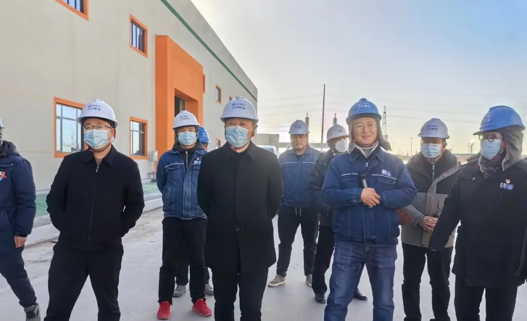 【项目建设】泸天化集团领导调研指导宁夏高效复合肥项目建设、西北分公司工作