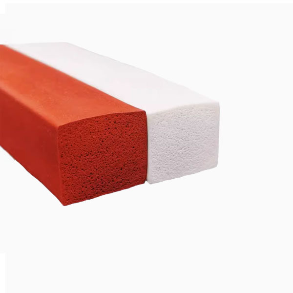 High temperature resistant foam anti-slip anti-freeze elastic silicone sponge strip