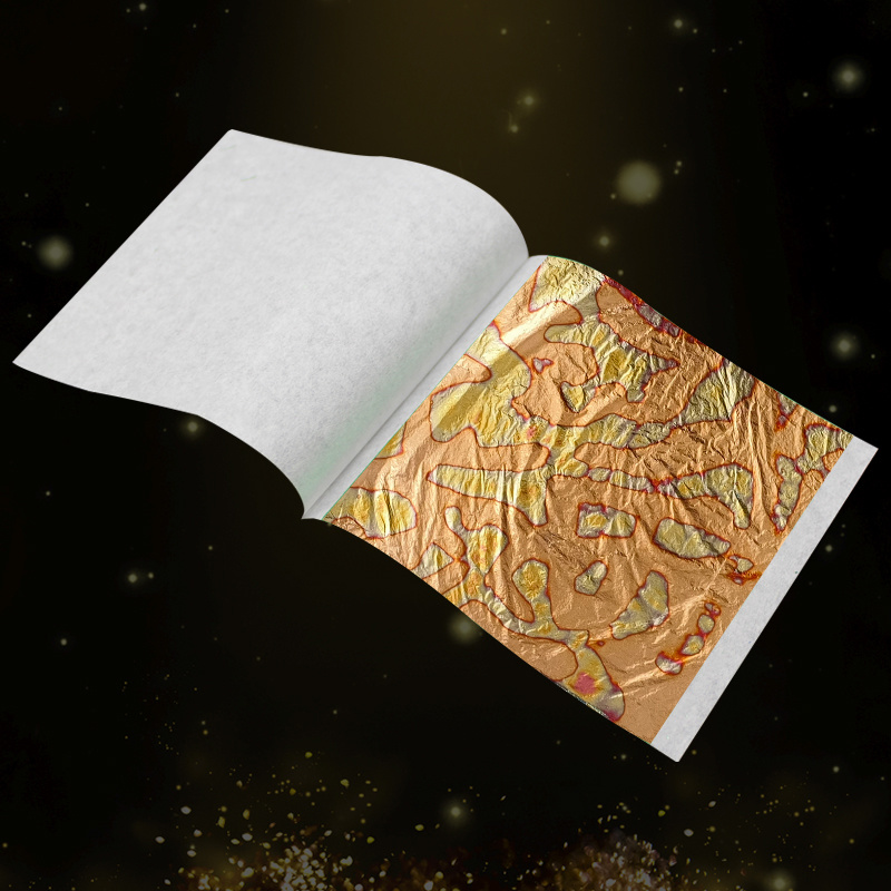 14×14cm #26 Italian variegated gold leaf